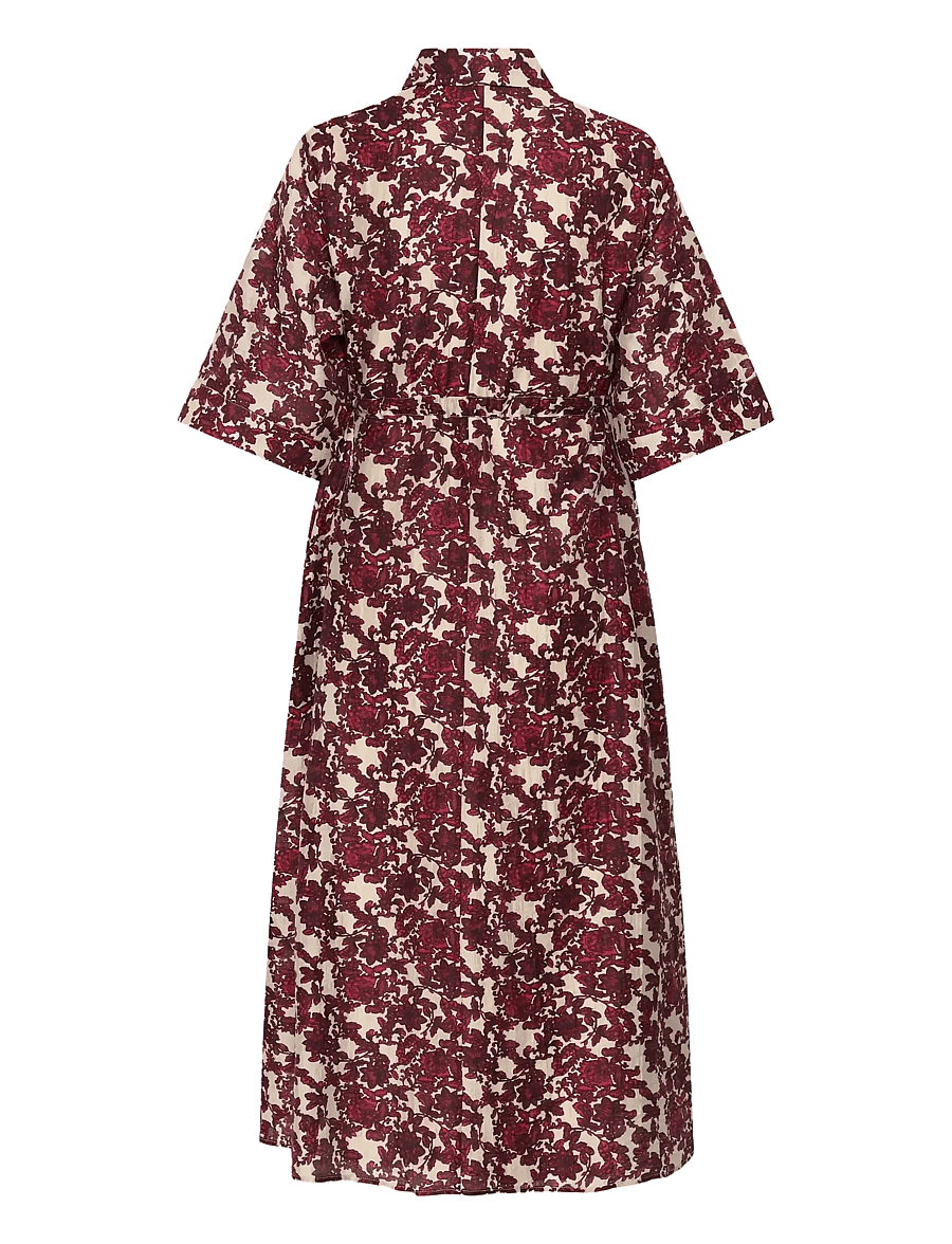 Culture - CUmelody Dress - red floral - 2