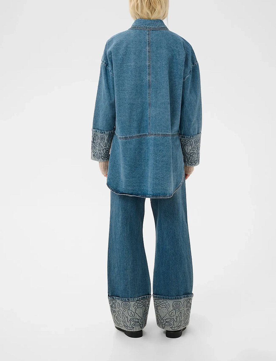 Culture - CUmerano Aniceta Shirt - jeanshemden - medium vintage blue wash - 4