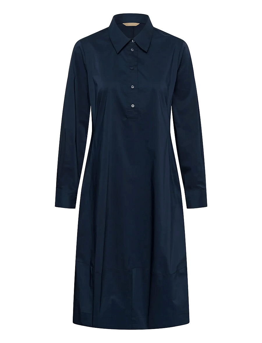 Culture - CUdaiva Antoinett Dress - skjortekjoler - blue iris - 1