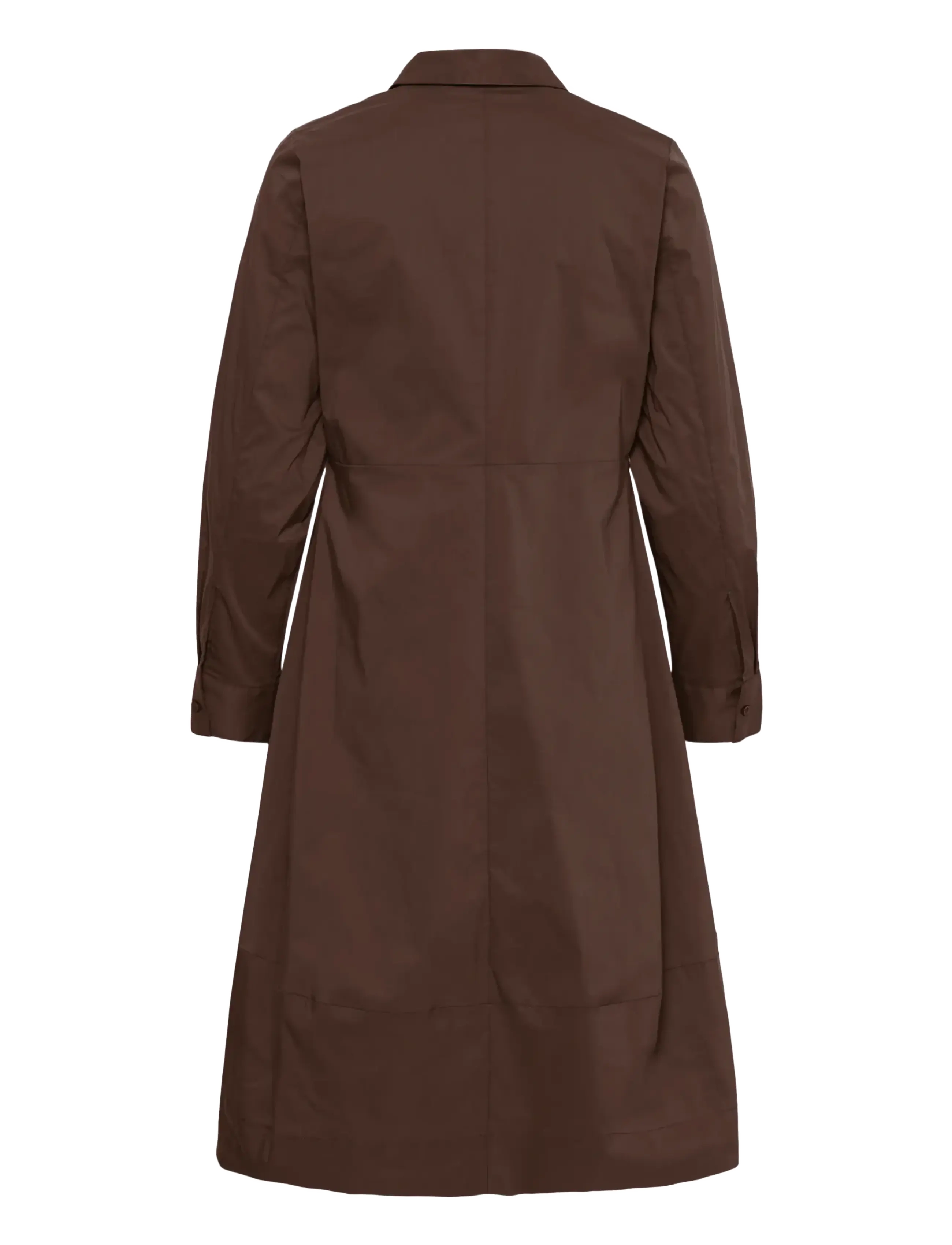 Culture - CUdaiva Antoinett Dress - skjortekjoler - coffee bean - 1