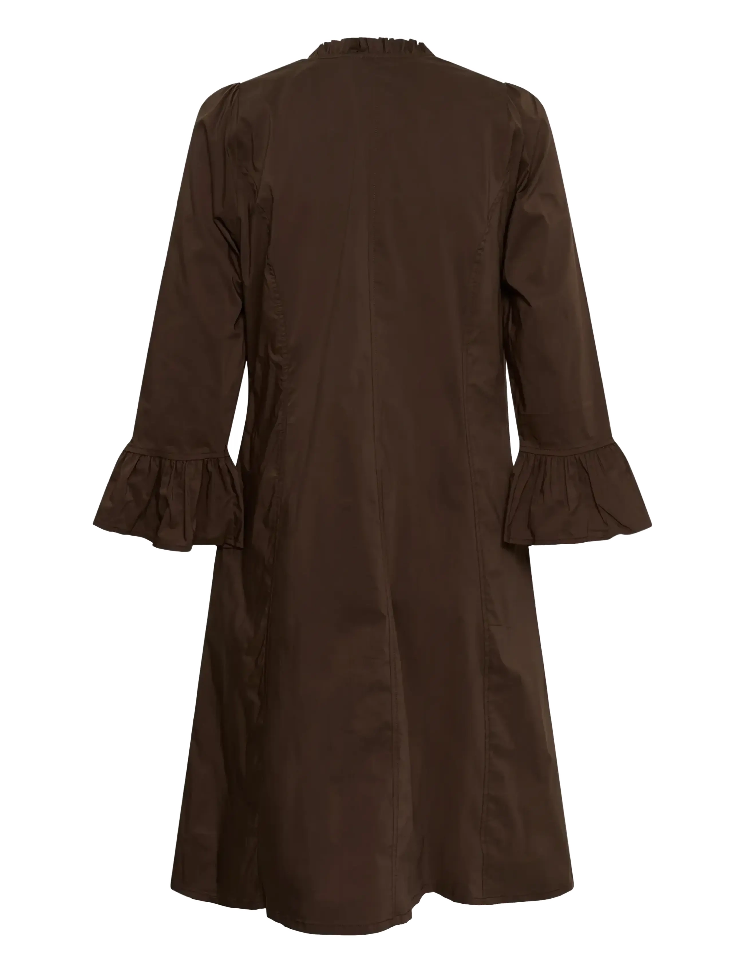 Culture - CUdaiva Antoinett Short Dress - robes courtes - coffee bean - 1
