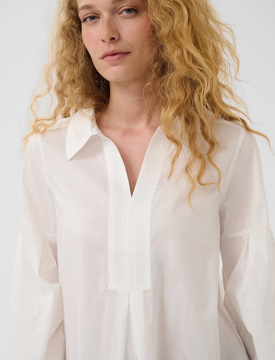 Culture - CUdaiva Antoinett Tunic - long-sleeved shirts - spring gardenia - 5