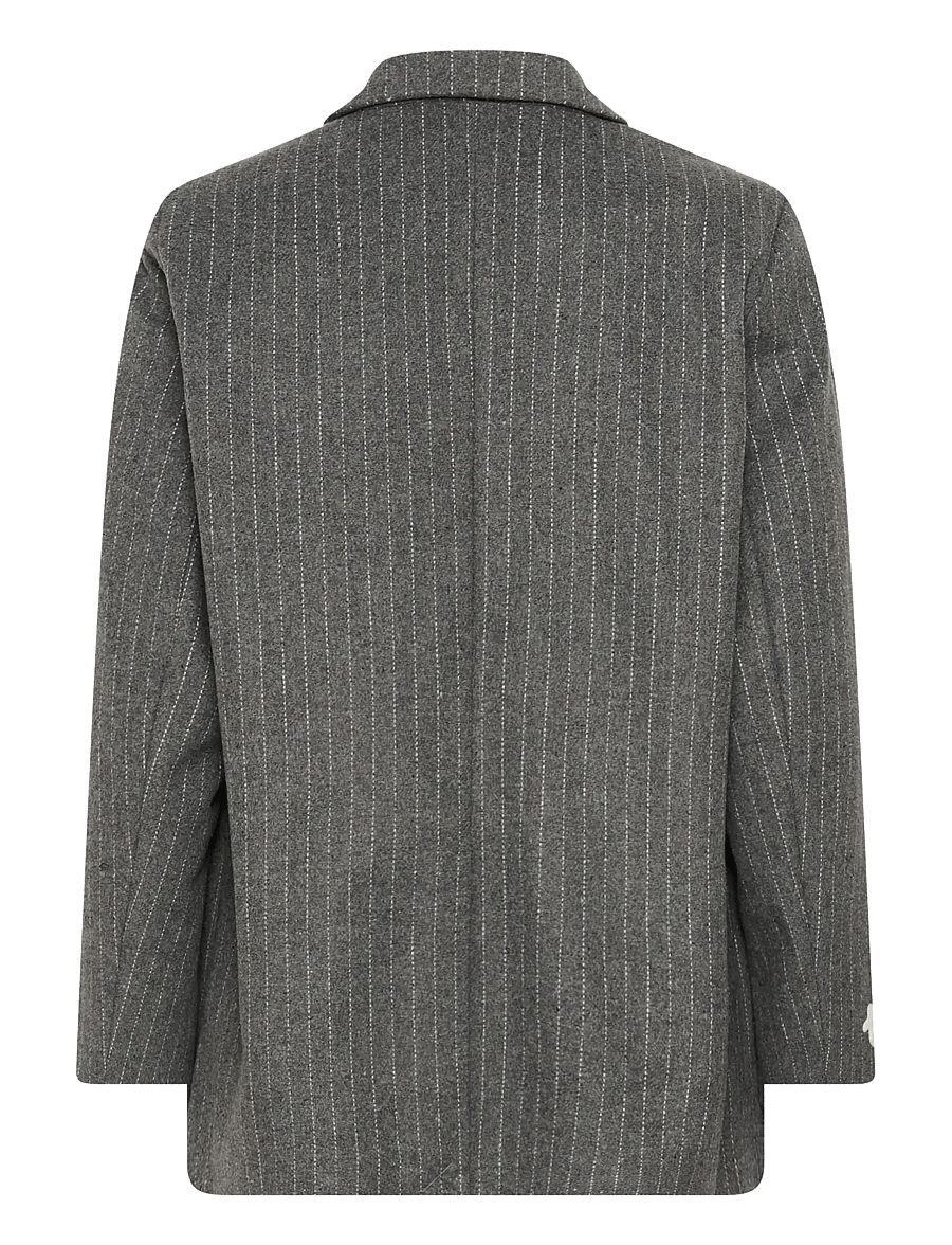 Culture - CUkayla Blazer - grey pinstripe - 2