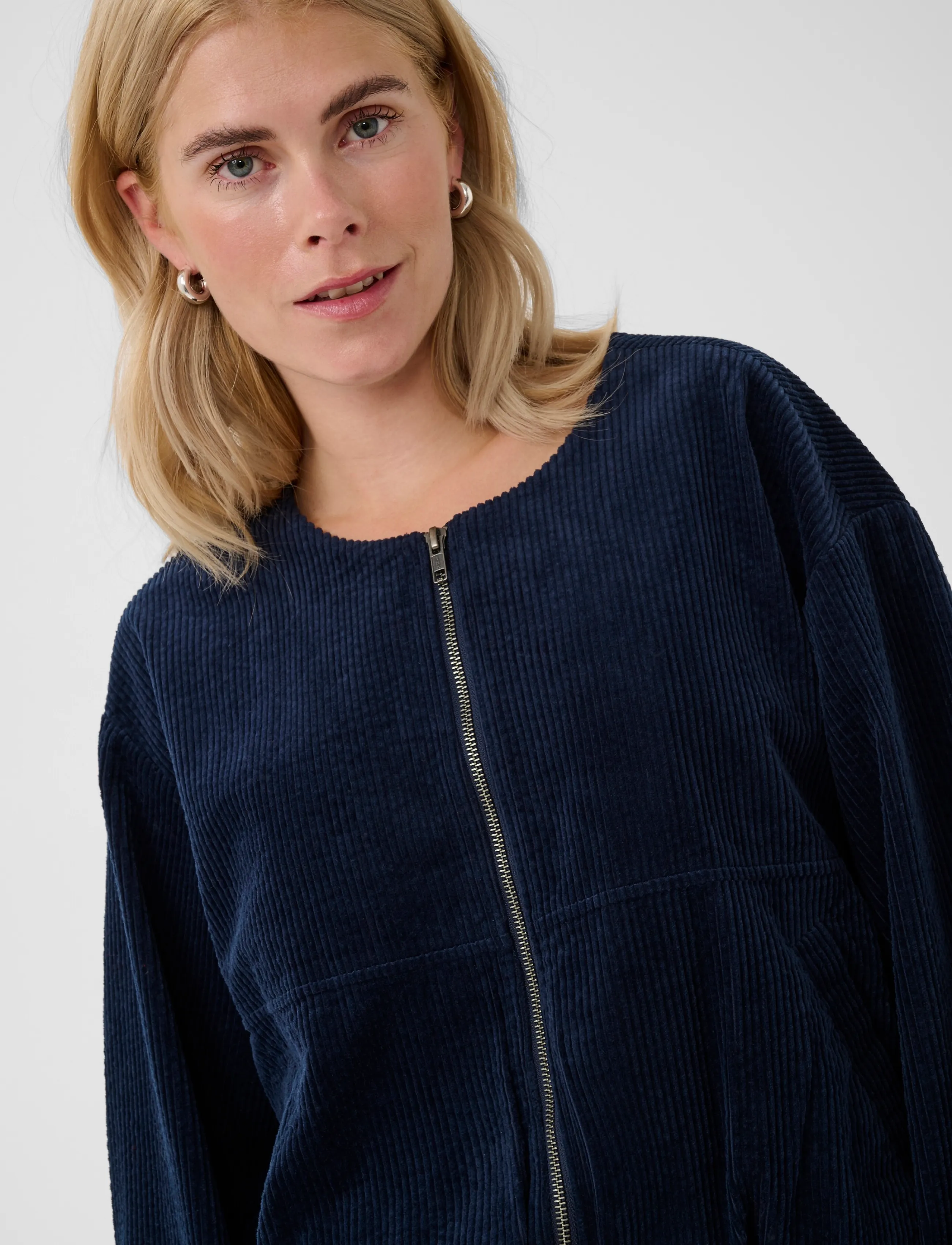Culture - CUkalla Klay Jacket - vårjackor - dress blues - 5