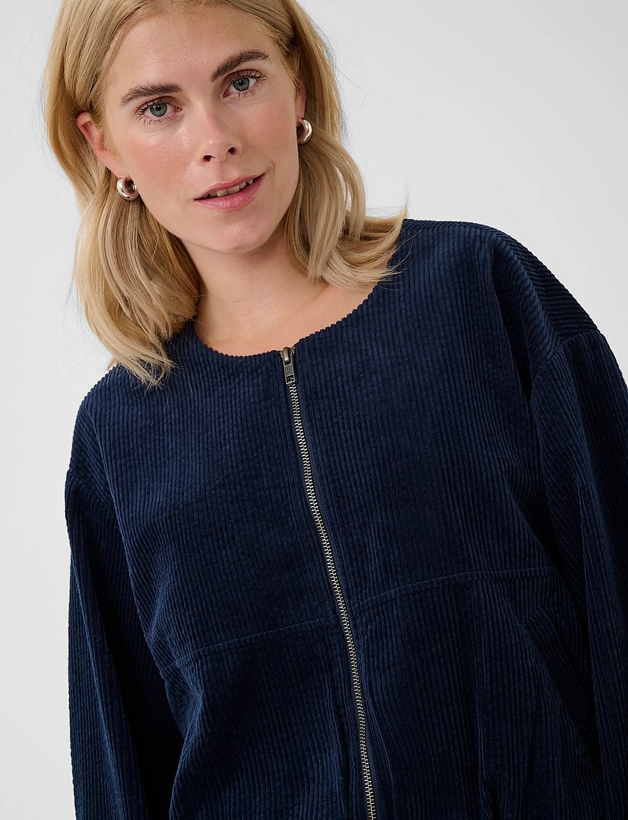 Culture - CUkalla Klay Jacket - vårjackor - dress blues - 5
