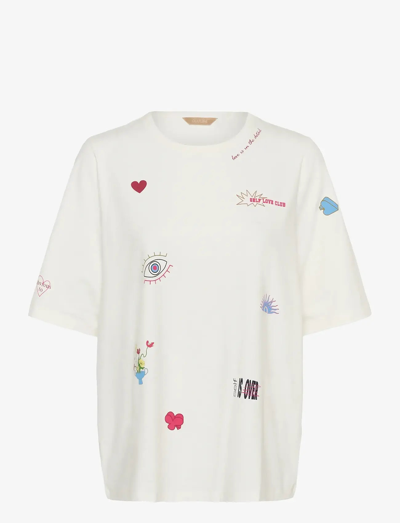 Culture - CUpando Gith T-Shirt - t-shirts - spring gardenia - 0