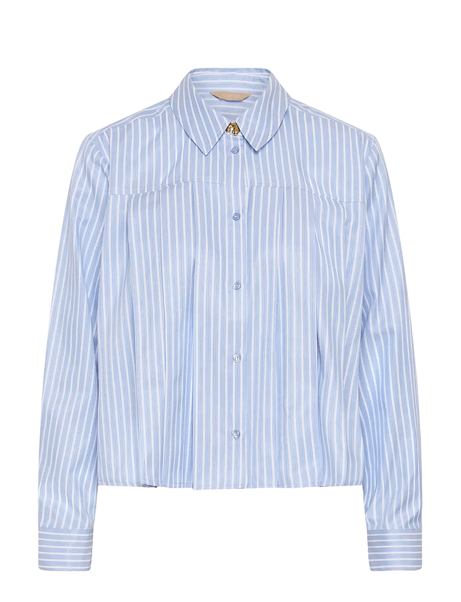 Culture - CUmanga Shirt - blue/white stripe - 0