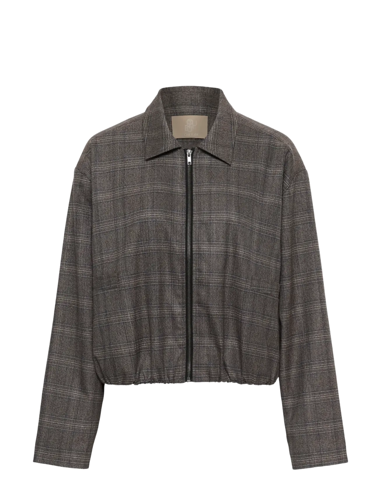 Culture CUterno Jacket - Bomberjakid - BROWN CHECK / brown