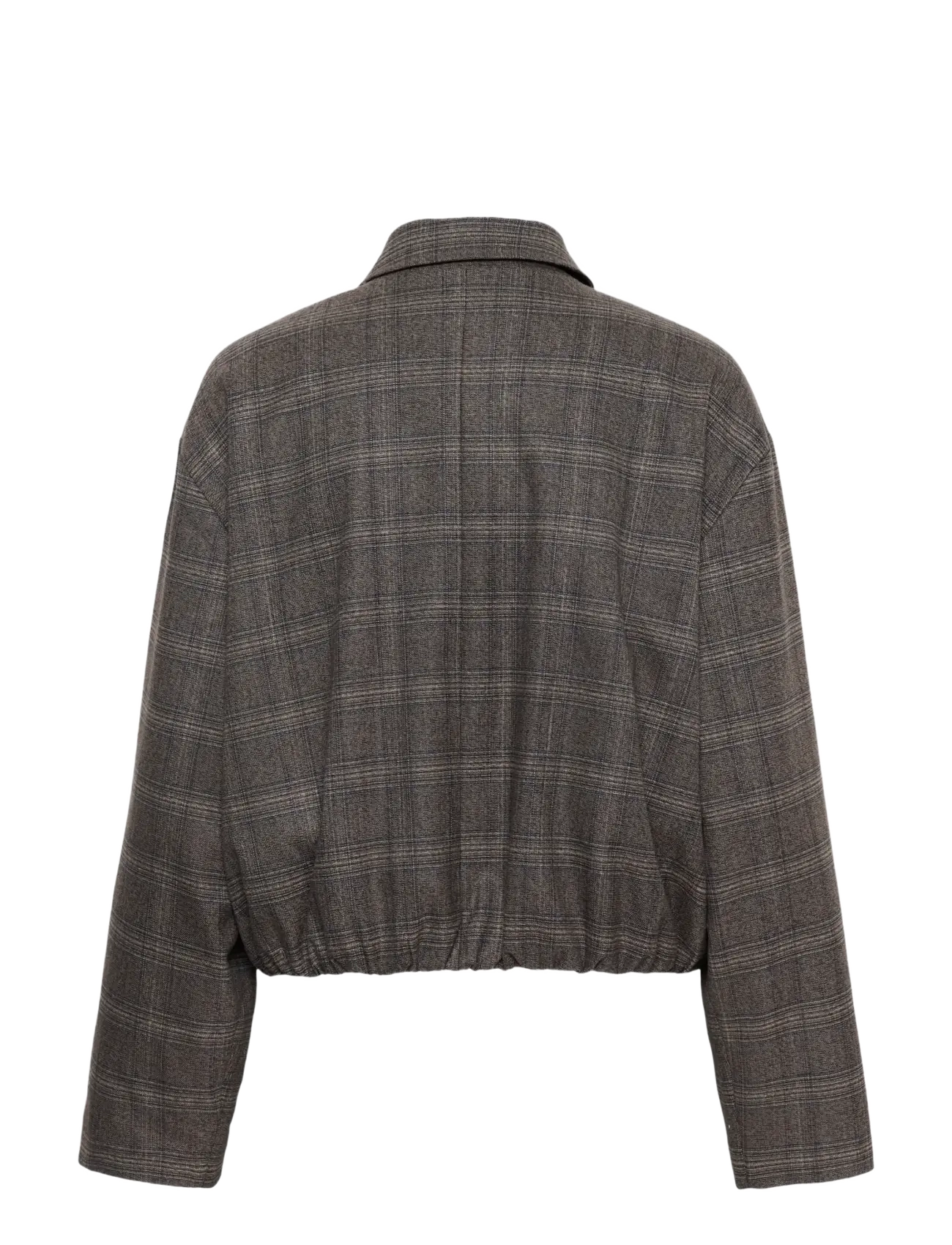 Culture - CUterno Jacket - bomberjakid - brown check - 1