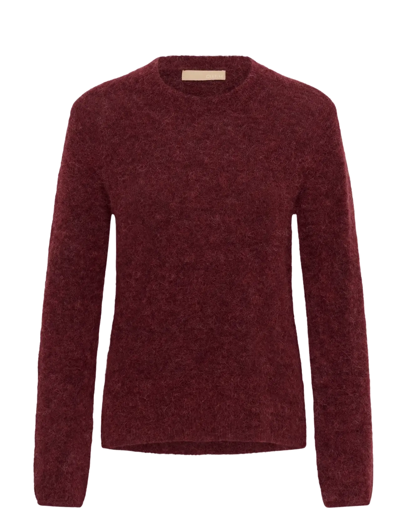 Culture CUbiebber Cacheia Pullover - Striktrøjer - CHOCOLATE TRUFFLE MELANGE / burgundy