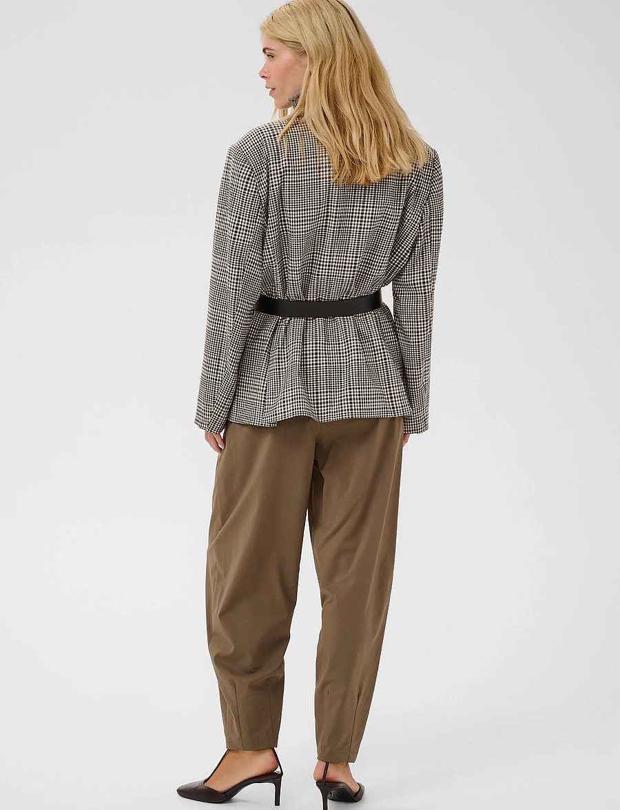 Culture - CUbirsen Blazer - einreihige blazer - black check - 4
