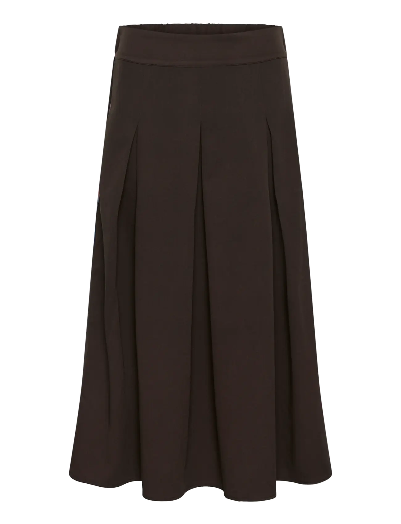 Culture CUbelsie Skirt - Plisserade kjolar - COFFEE BEAN / brown