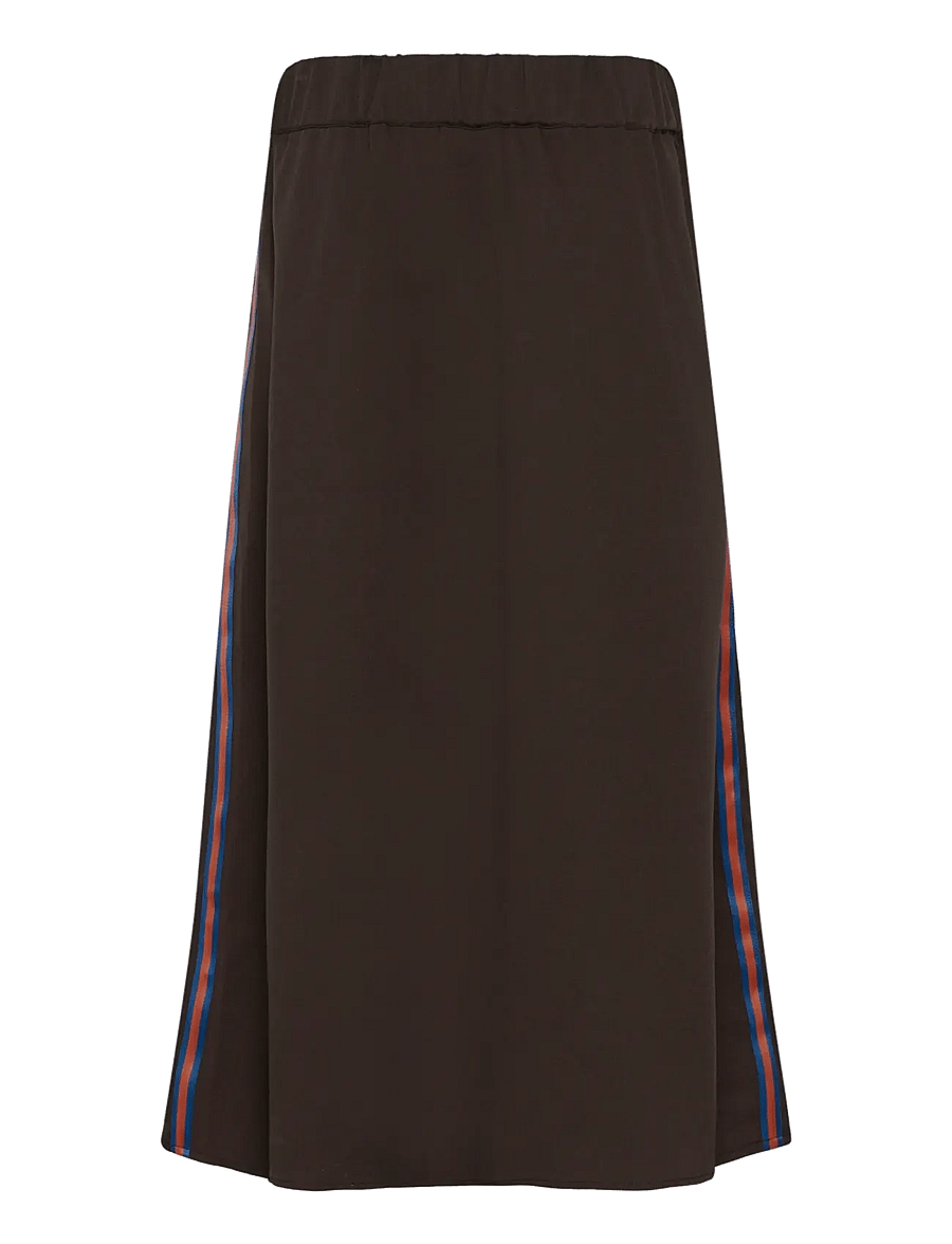 Culture - CUbelsie Skirt - plisserade kjolar - coffee bean - 1