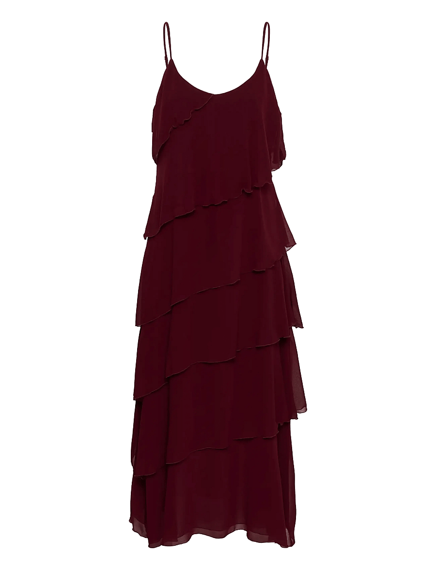 Culture - CUjuliana Dress - cocktailklänningar - tawny port - 1