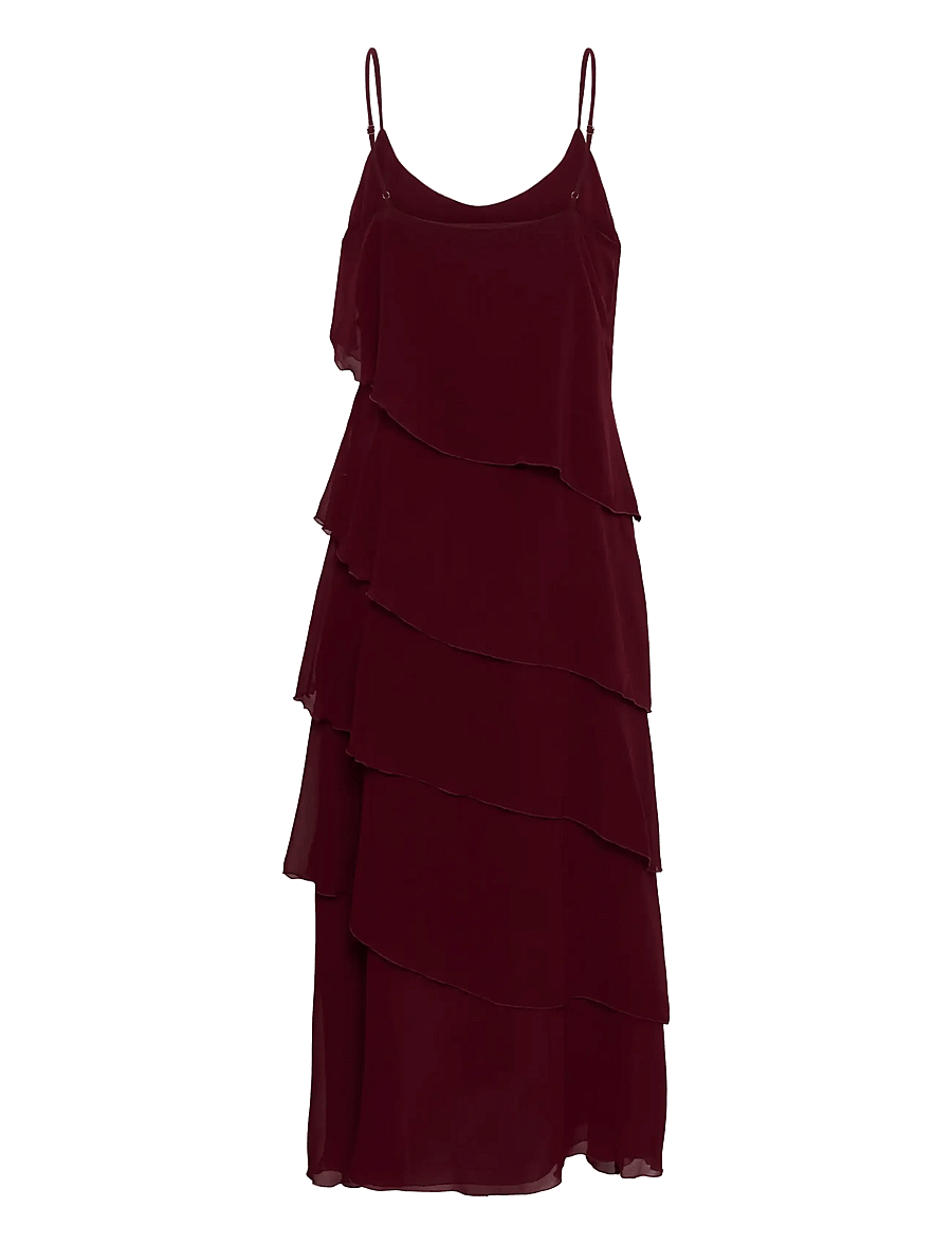 Culture - CUjuliana Dress - cocktailklänningar - tawny port - 2