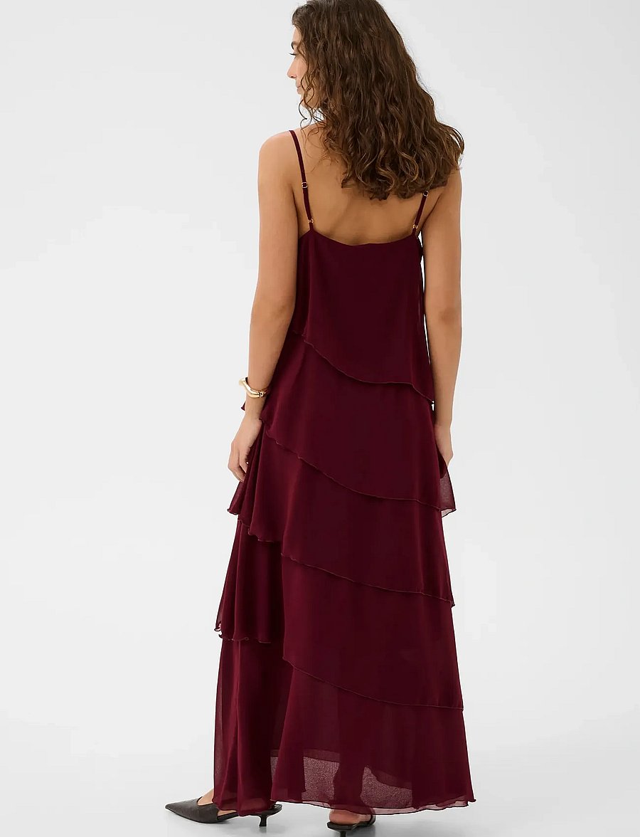 Culture - CUjuliana Dress - cocktailklänningar - tawny port - 3
