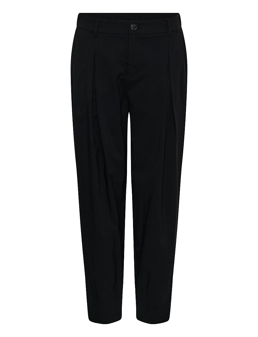 Culture - CUjamie Pants - hosen mit geradem bein - black - 0