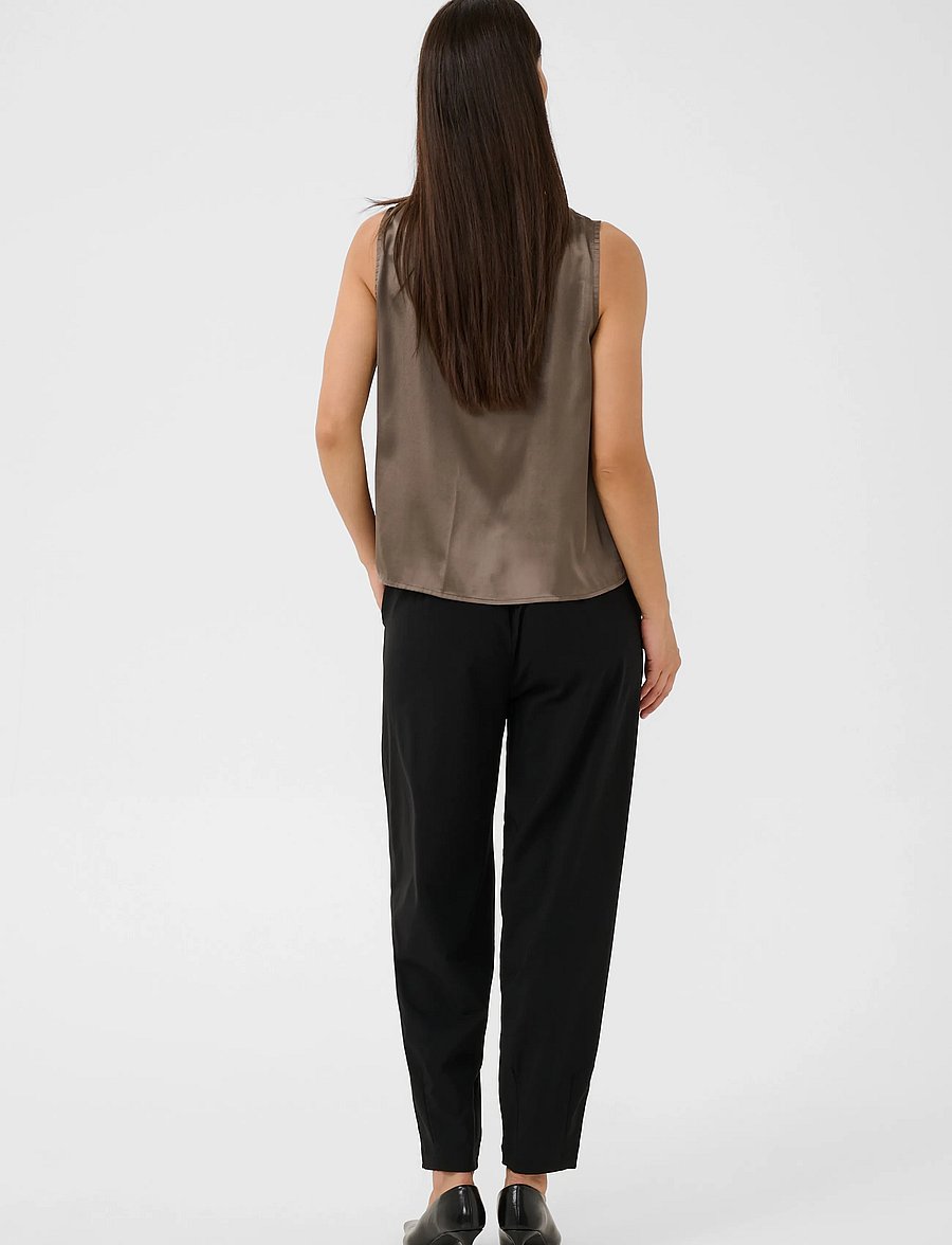 Culture - CUjamie Pants - barrelbyxor - black - 4