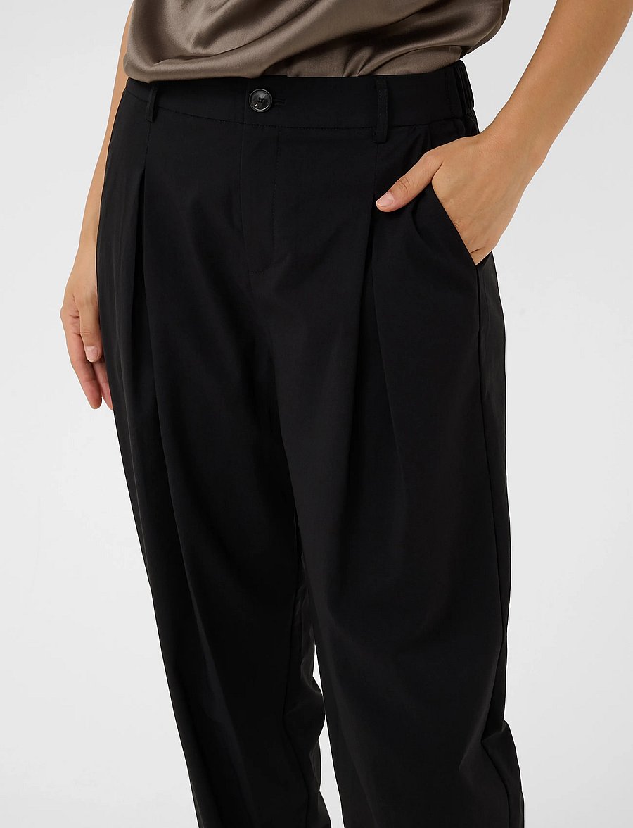 Culture - CUjamie Pants - barrelbyxor - black - 5