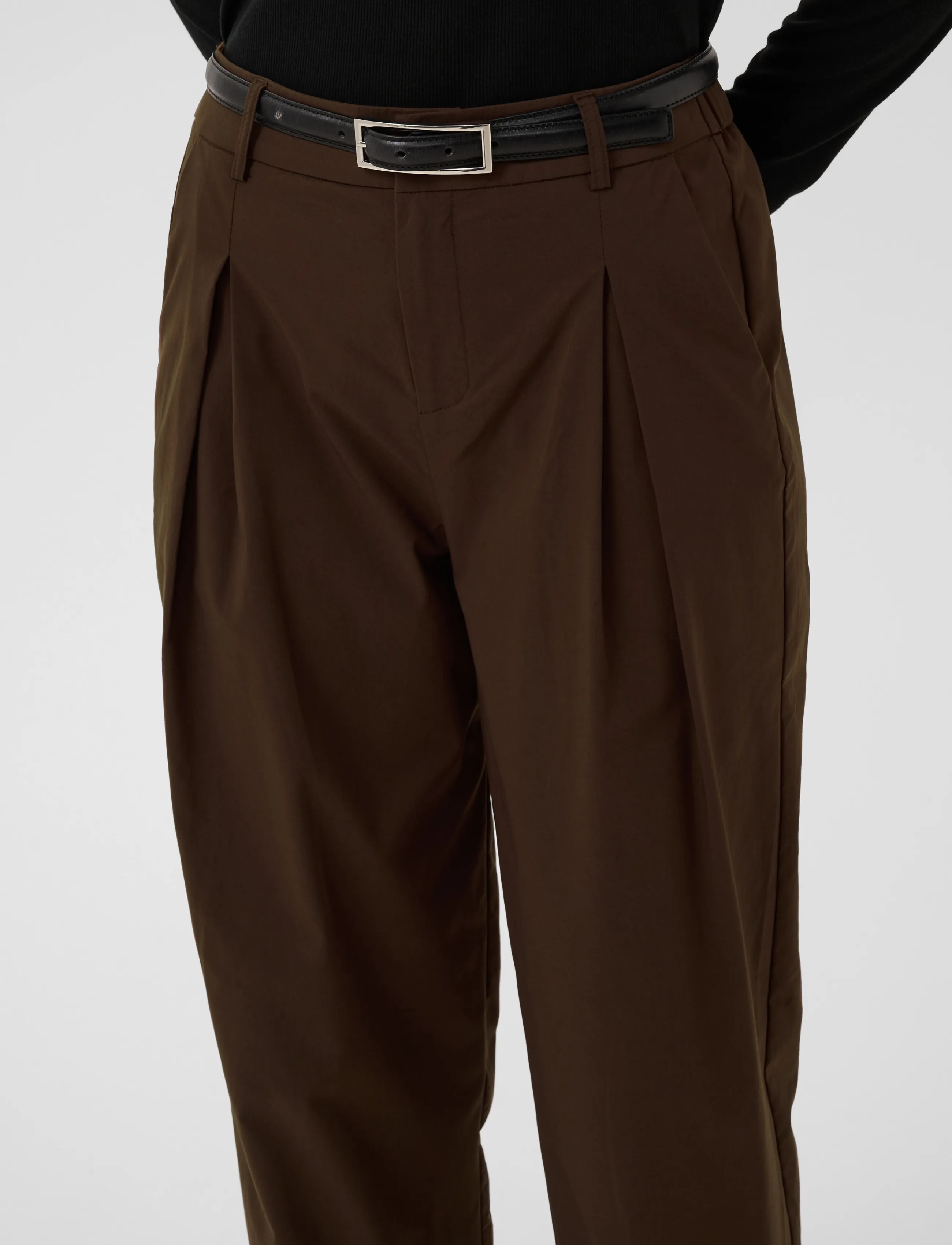 Culture - CUjamie Pants - barrel trousers - coffee bean - 5