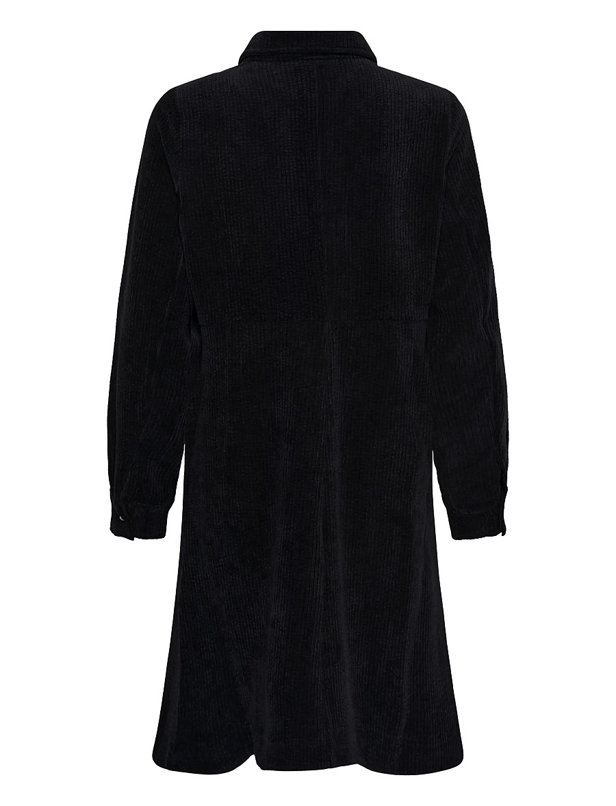Culture - CUannike Dress - skjortklänningar - black - 1