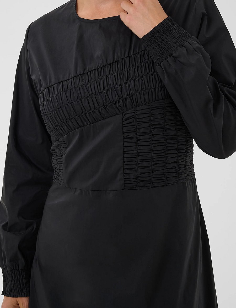 Culture - CUajda Antoinett Dress - midi kjoler - black - 5