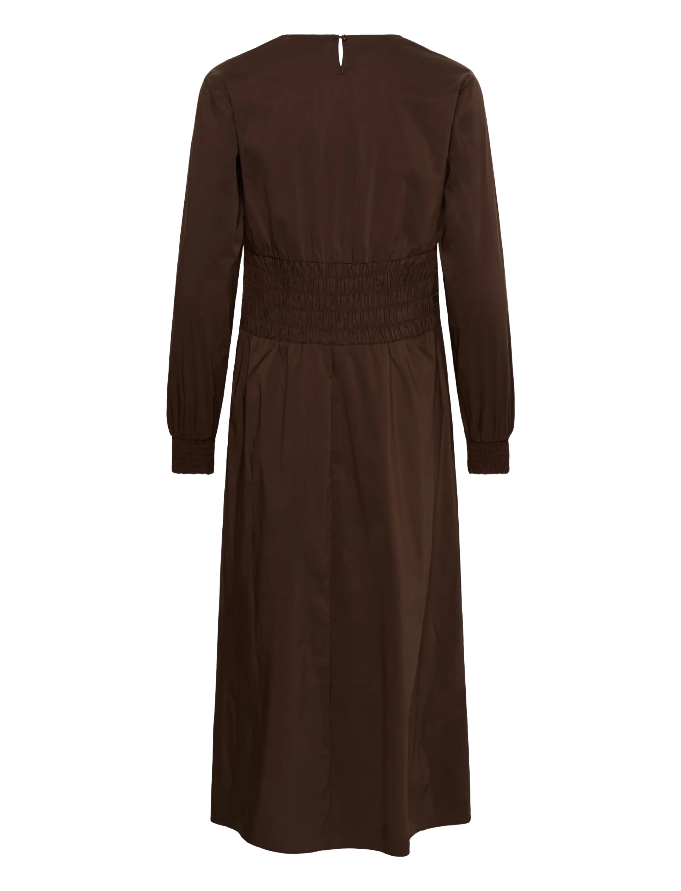 Culture - CUajda Antoinett Dress - midikleidid - coffee bean - 1