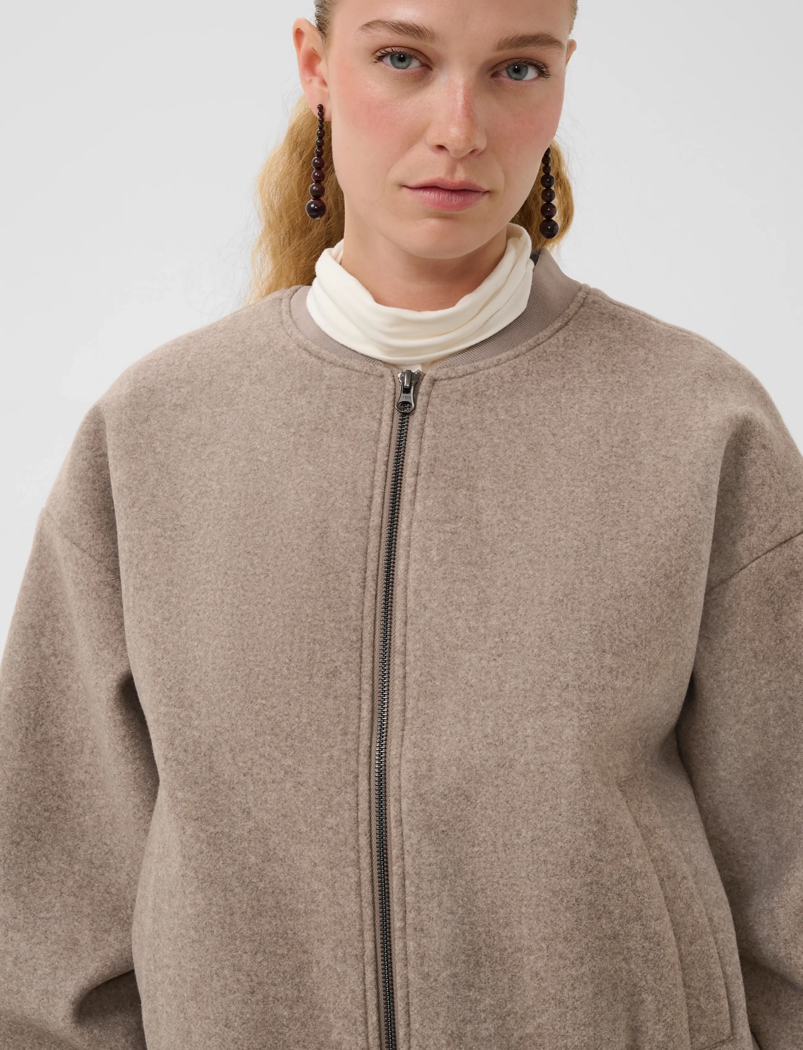 Culture - CUpalona BomberJacket - bomberjakid - cinder melange - 5