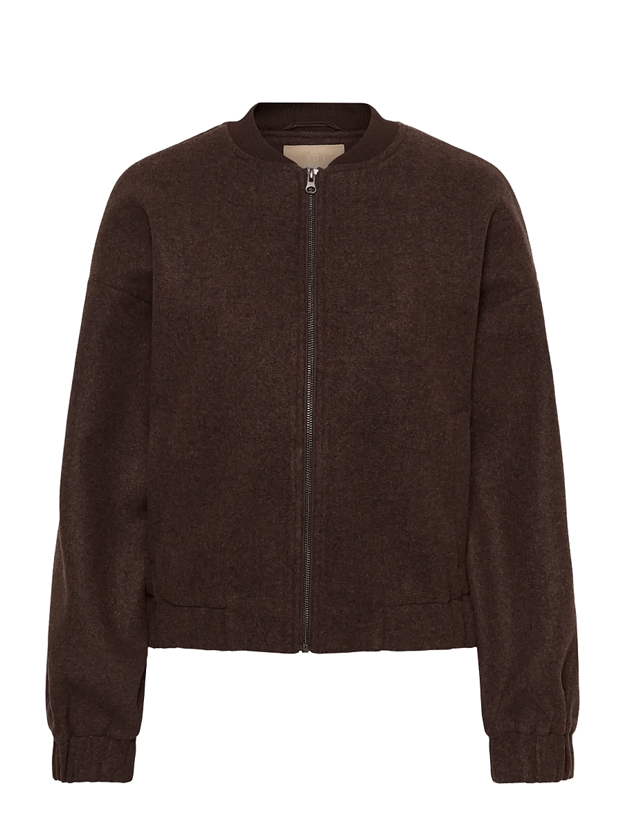 Culture - CUpalona BomberJacket - bomberjacken - coffee bean melange - 0