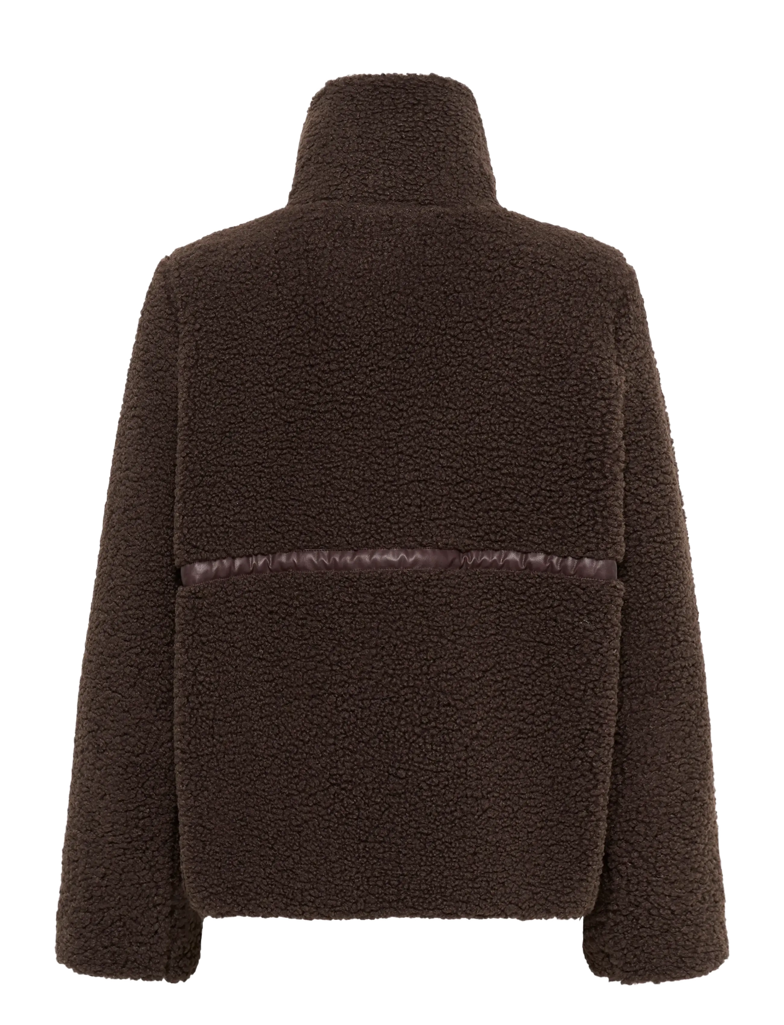 Culture - CUluni Bilba Teddy Jacket - kunstpelz - coffee bean - 1