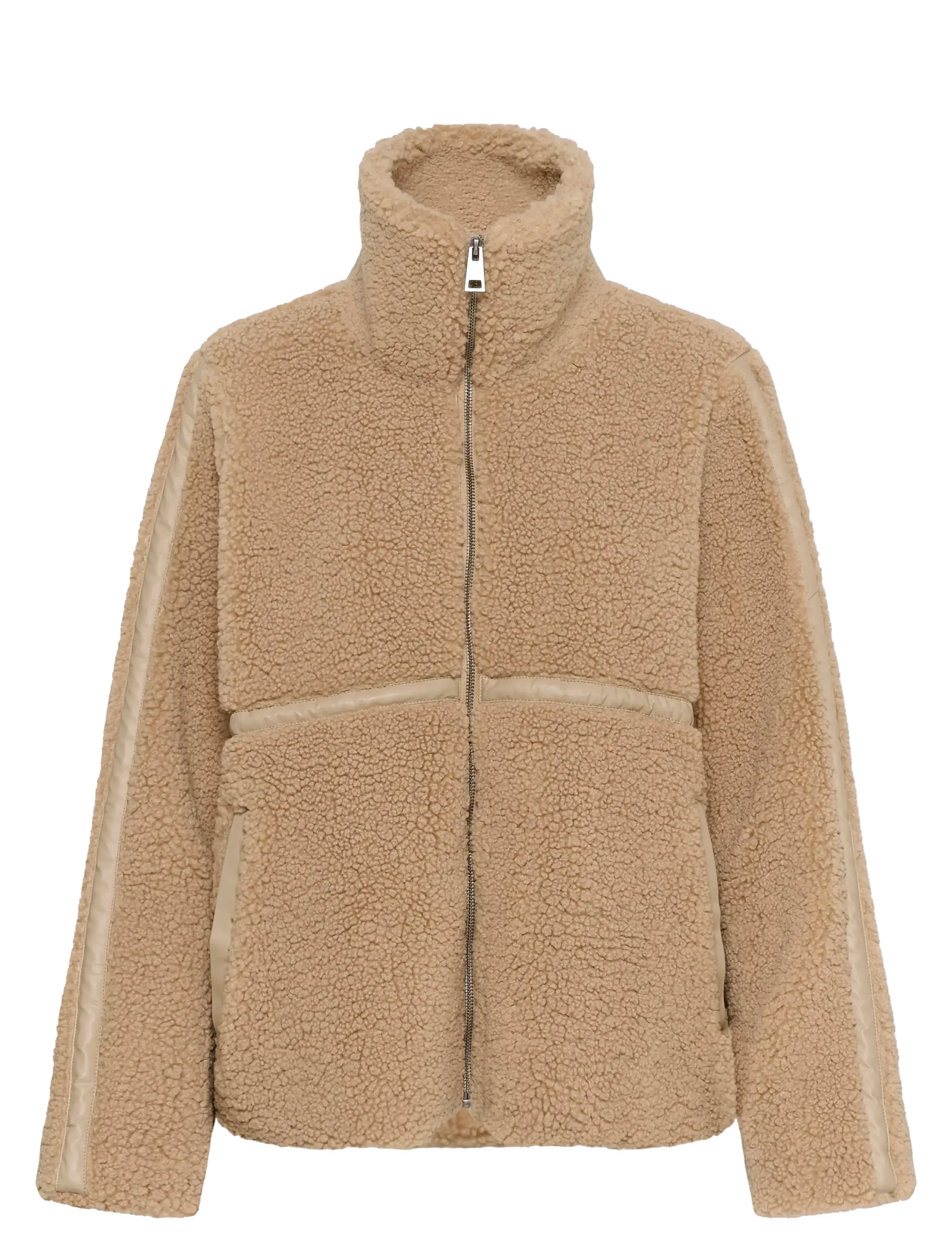 Culture CUluni Bilba Teddy Jacket - Kleidung - NOMAD / beige