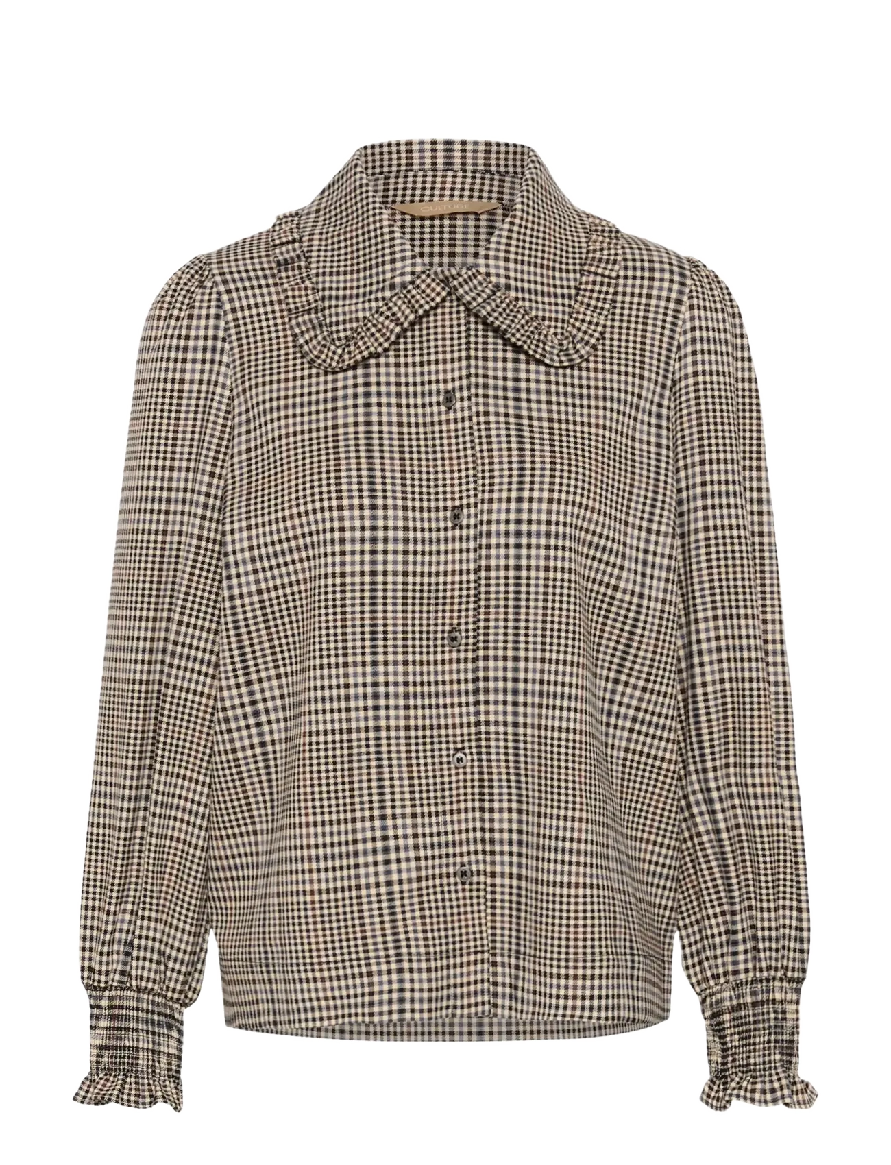 Culture CUbirsen Shirt - Culture - BLACK CHECK / black