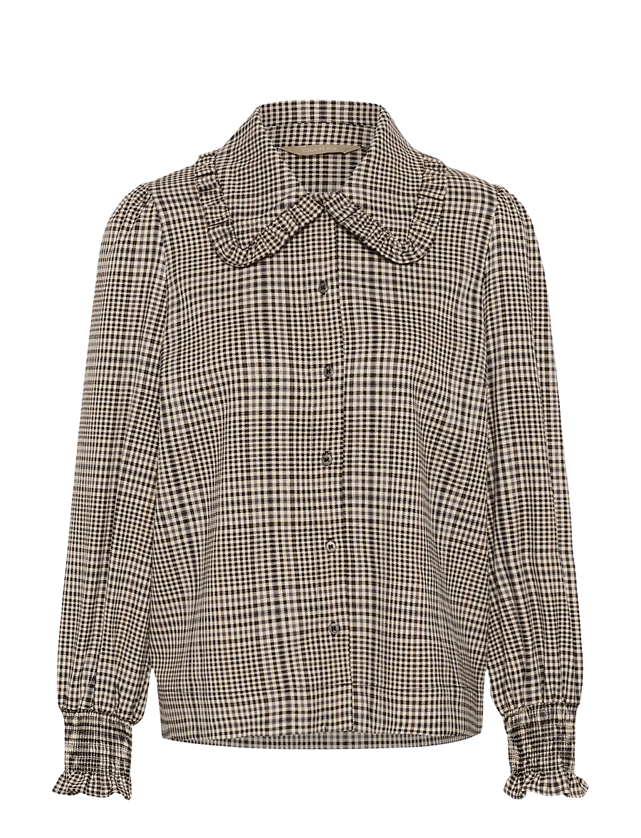Culture - CUbirsen Shirt - langärmlige hemden - black check - 0