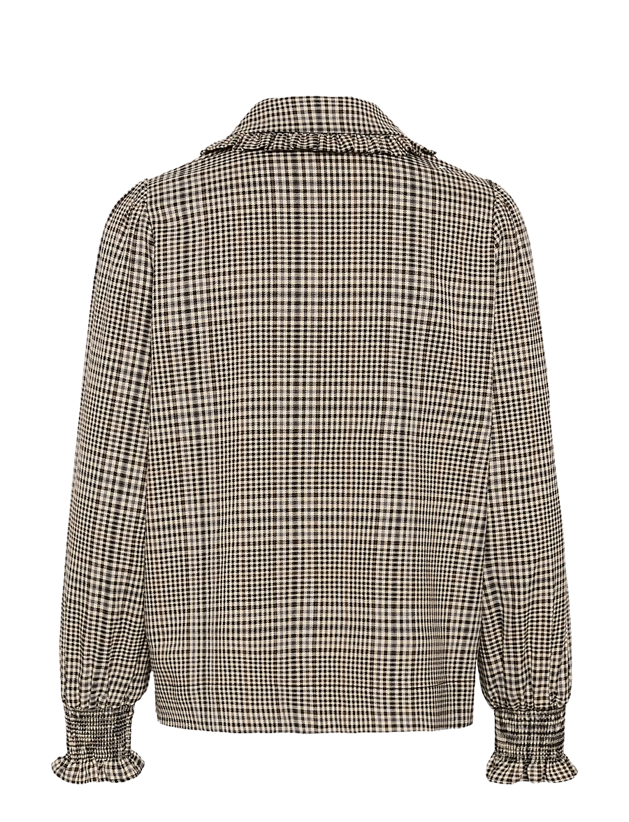 Culture - CUbirsen Shirt - langärmlige hemden - black check - 1