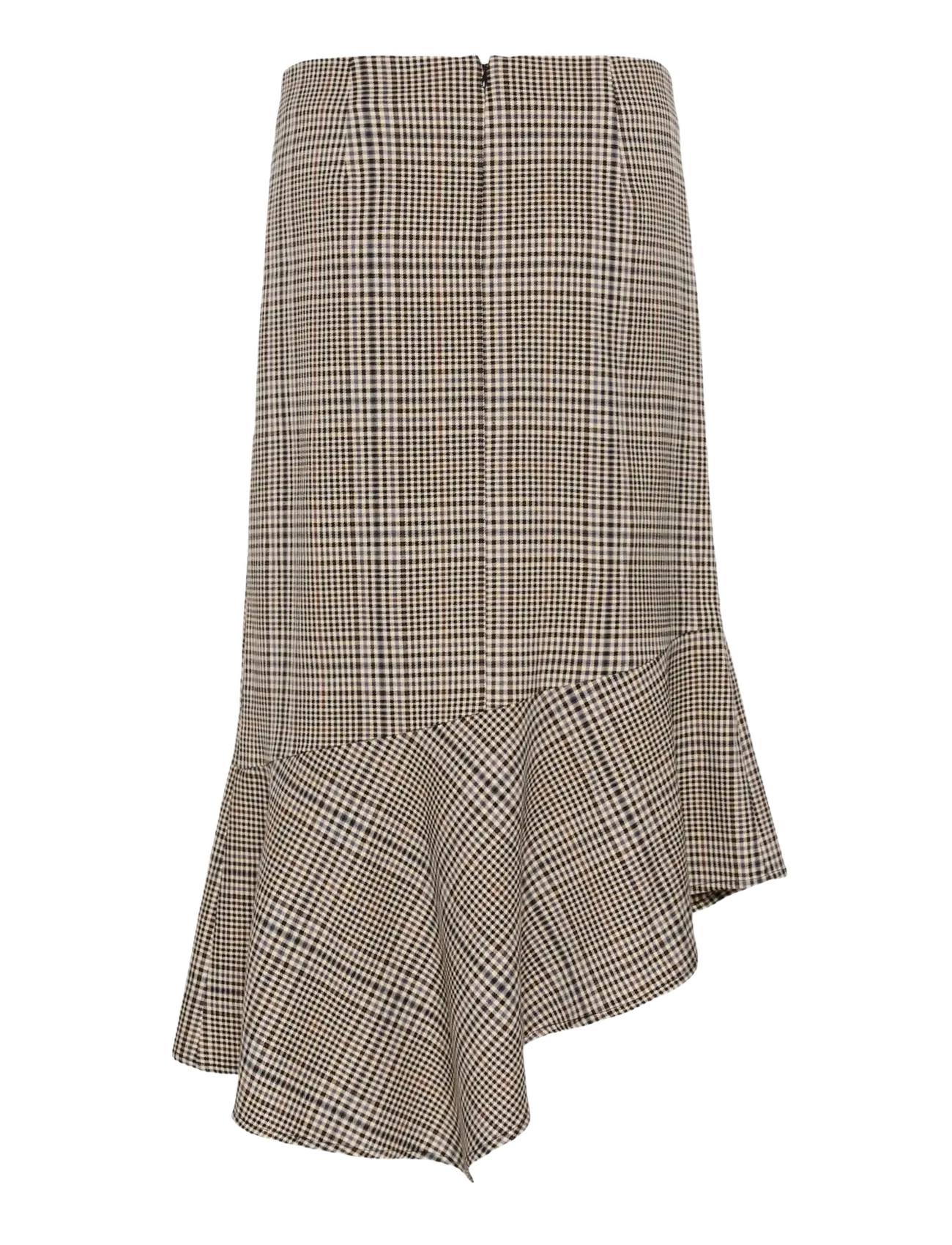 Culture - CUbirsen Long Skirt - black check - 1