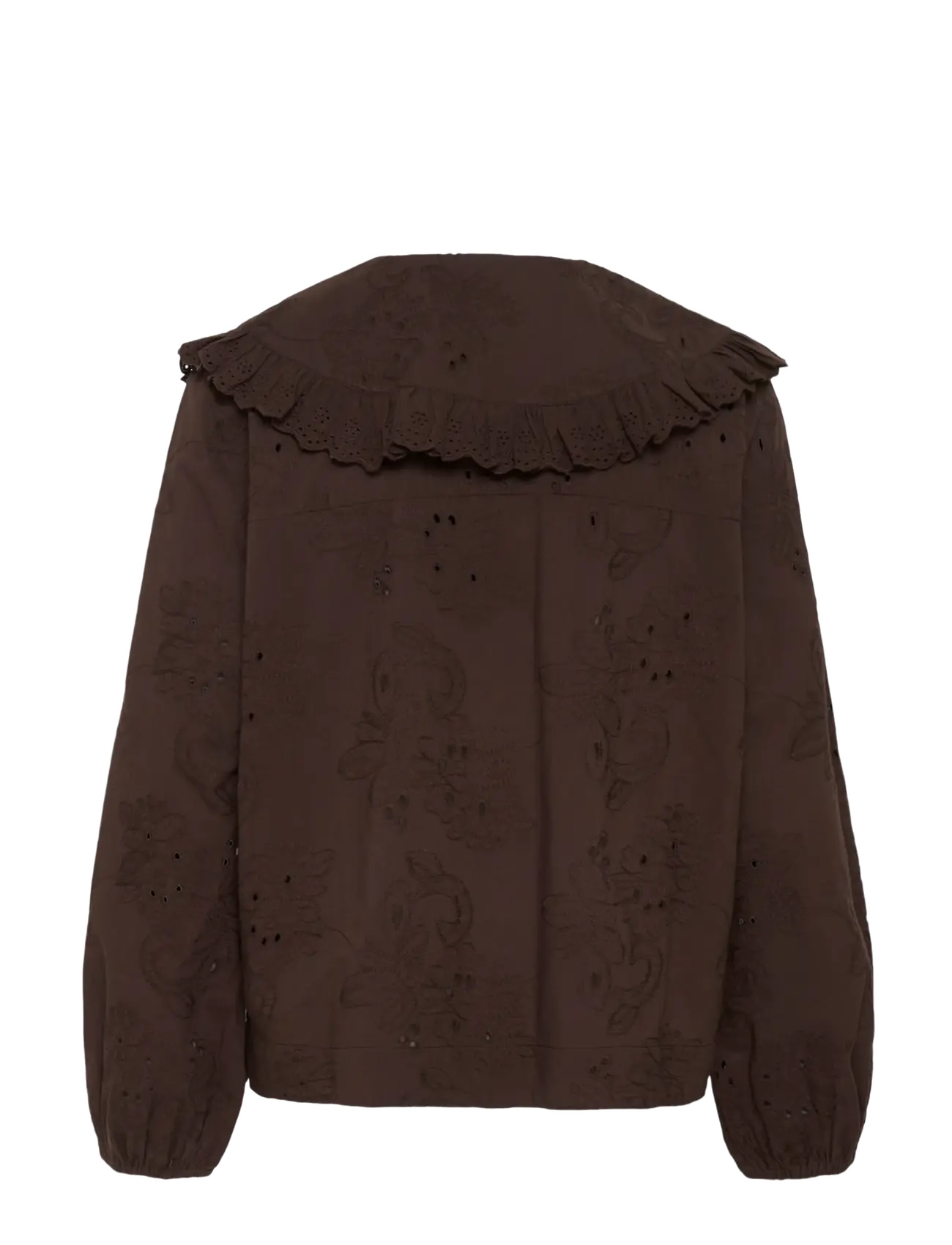 Culture - CUclaramille Shirt - langærmede skjorter - coffee bean - 1