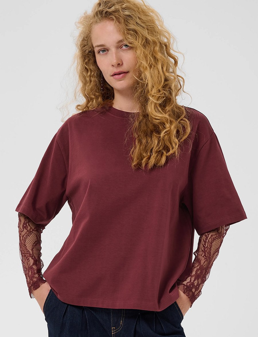 Culture - CUcolum T-Shirt - t-shirts - chocolate truffle - 2