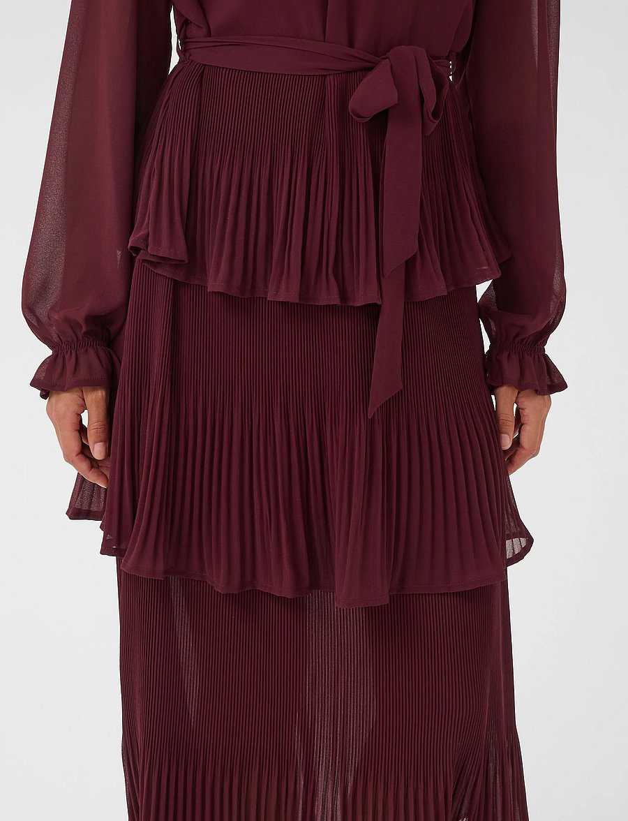 Culture - CUcat Fika Dress - maksikleidid - zinfandel - 4