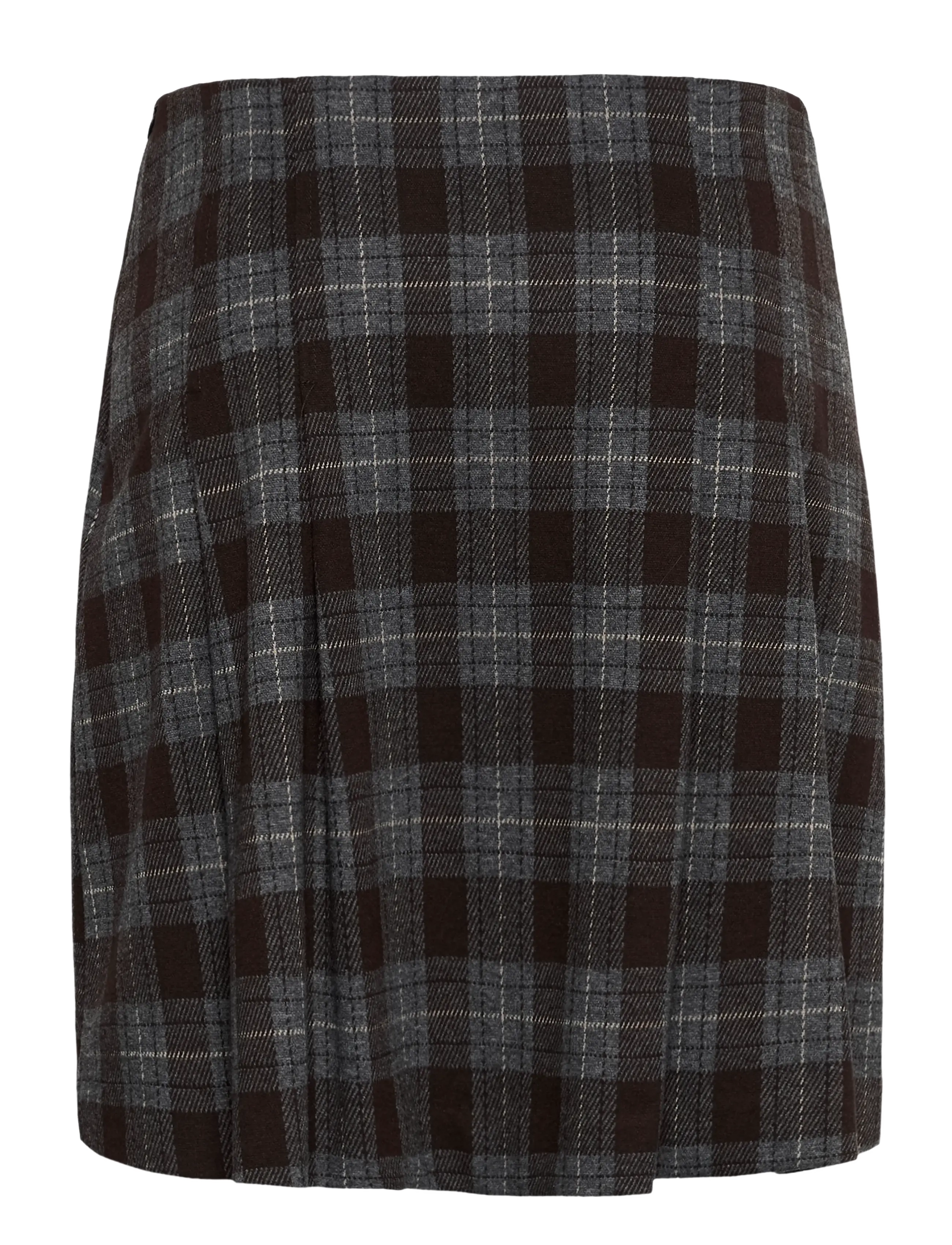 Culture - CUkalli Skirt - kurze röcke - brown check - 1