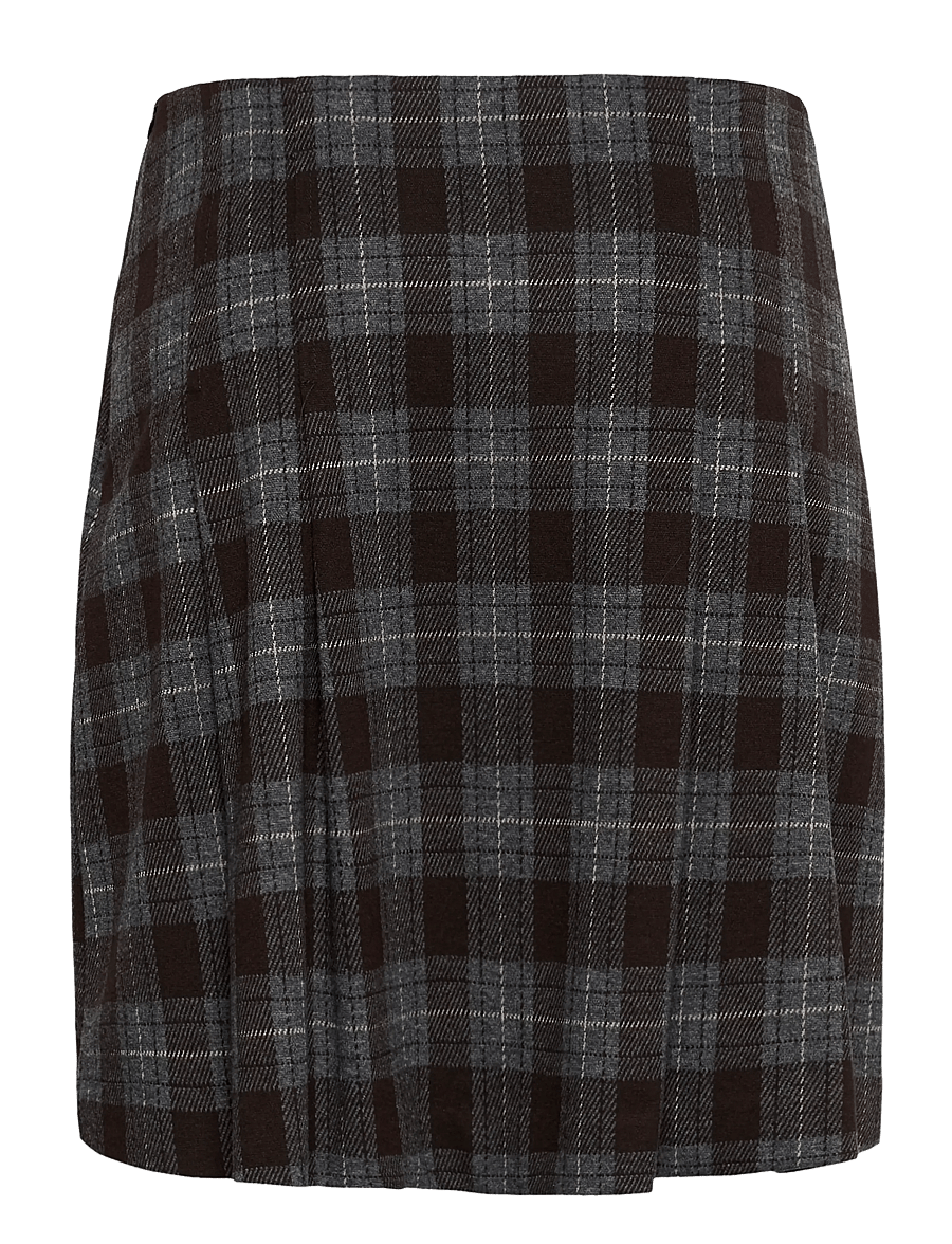 Culture - CUkalli Skirt - kurze röcke - brown check - 1