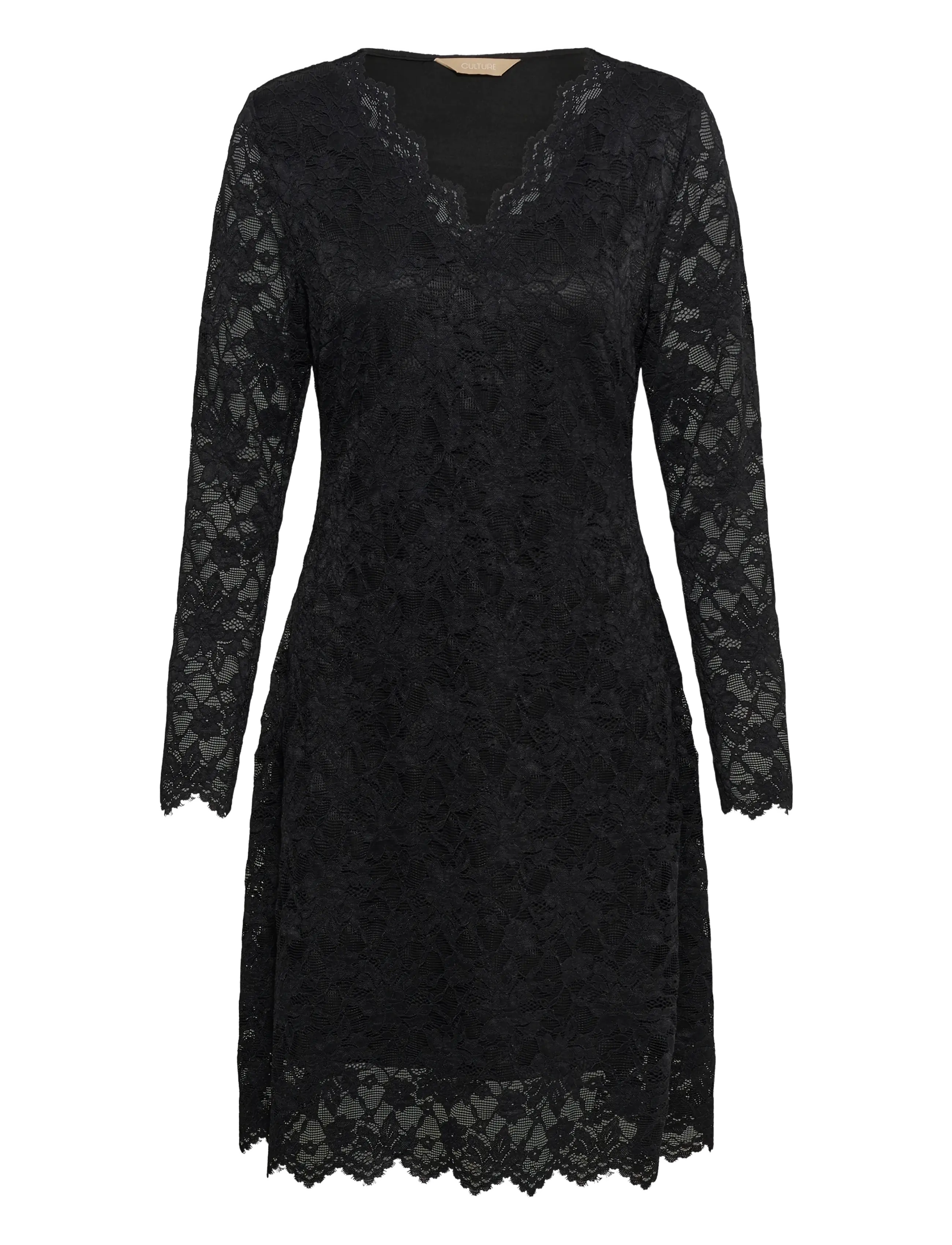 Culture CUlively Dress - Bröllopsgäster - BLACK / black