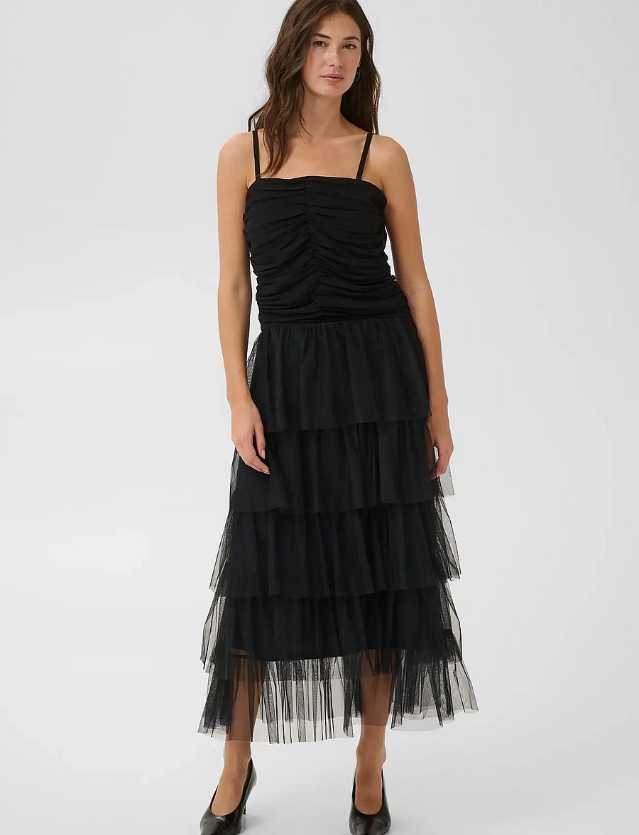 Culture - CUgyra Dress - kokteilikleidid - black - 2