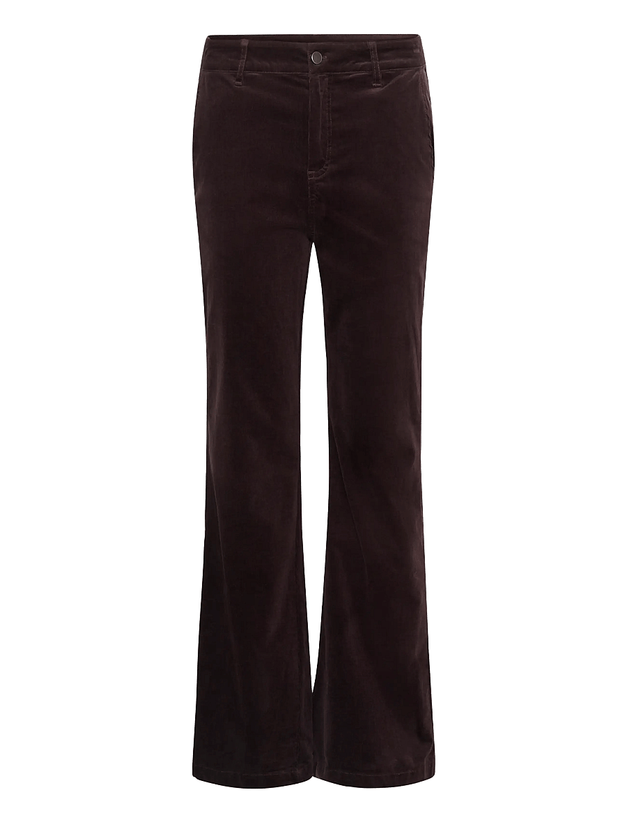 Culture - CUtulum Flare Pants - schlaghosen - burdgundy - 0