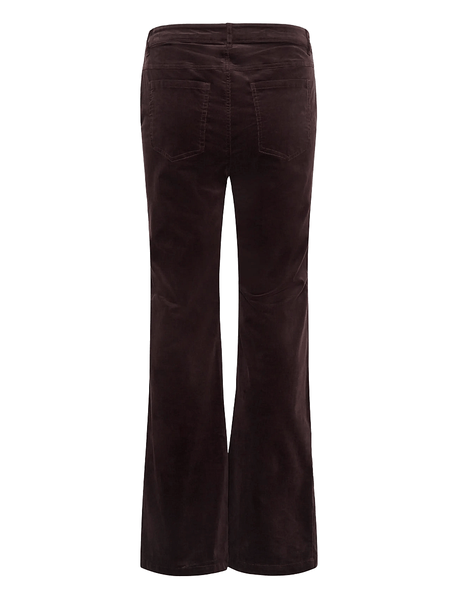 Culture - CUtulum Flare Pants - schlaghosen - burdgundy - 1