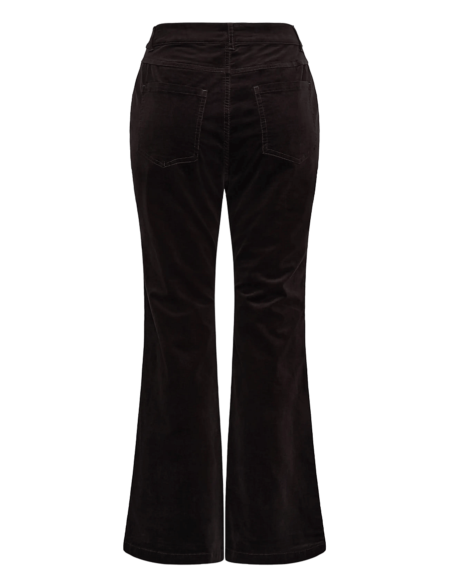 Culture - CUtulum Flare Pants - schlaghosen - coffee bean - 1