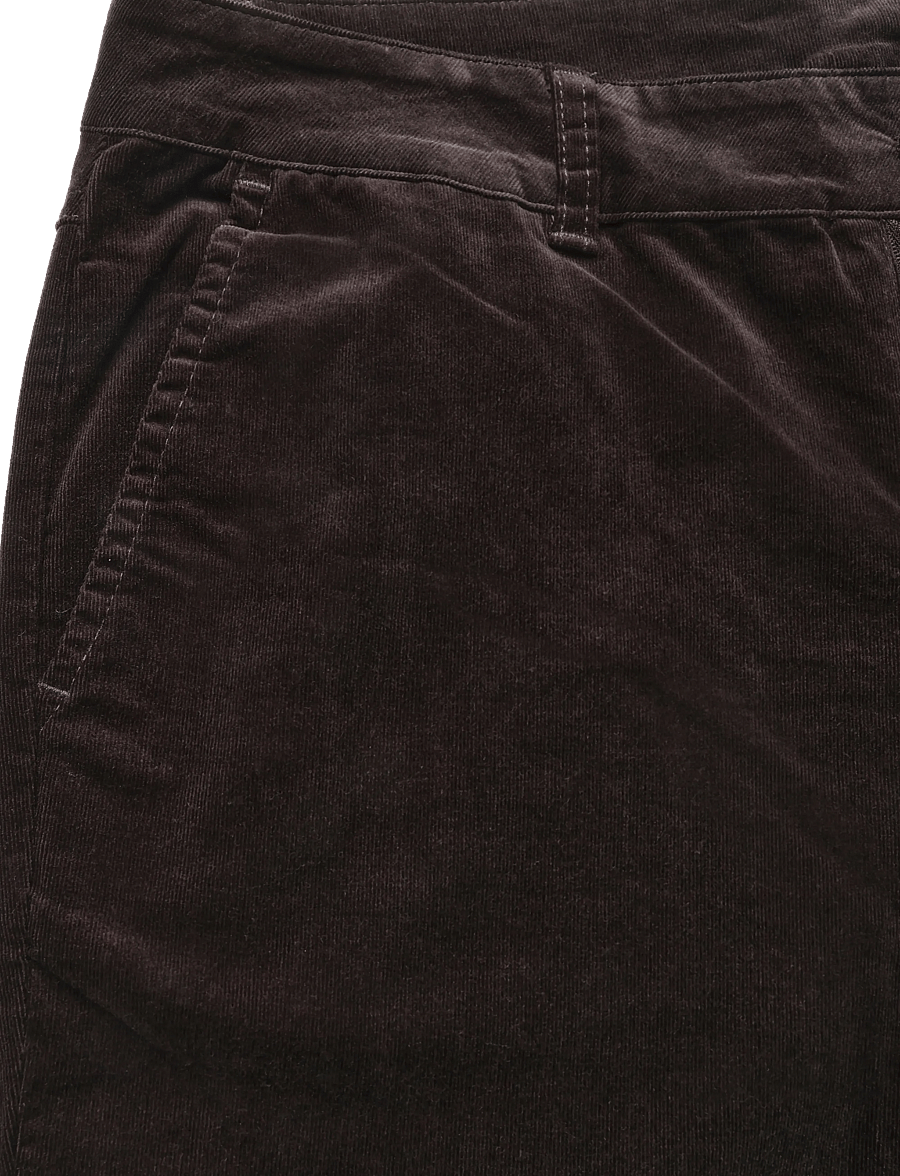 Culture - CUtulum Flare Pants - corduroy pants - coffee bean - 2
