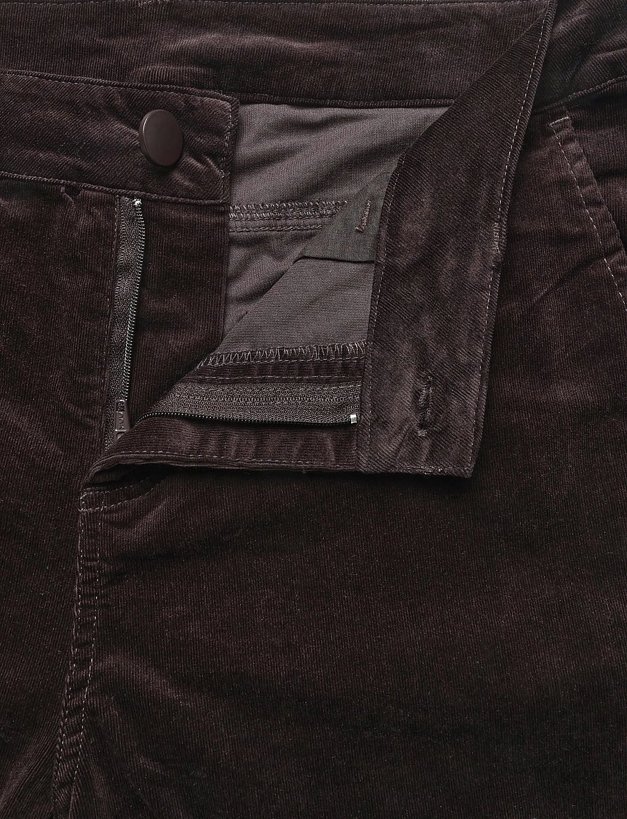 Culture - CUtulum Flare Pants - corduroy pants - coffee bean - 3