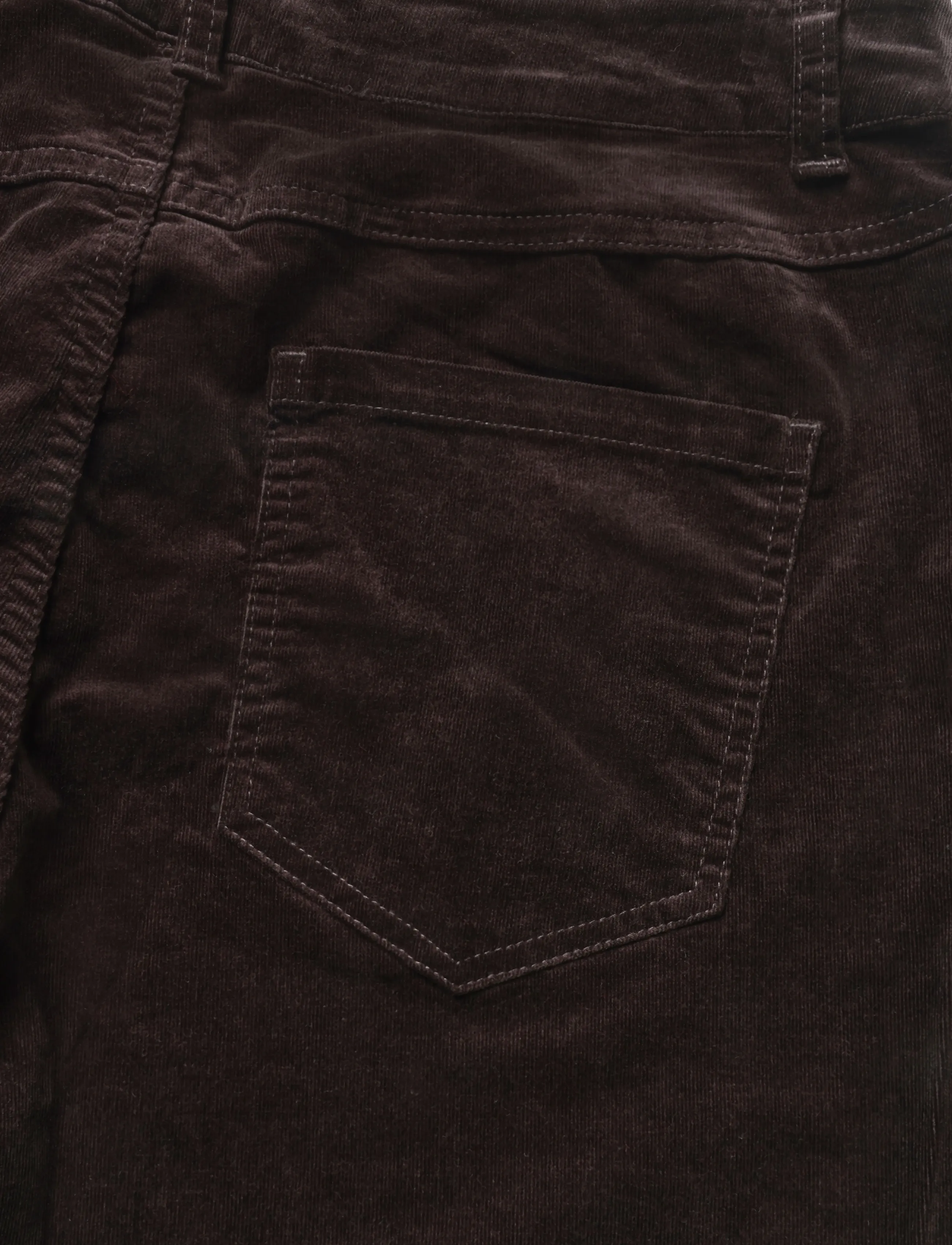 Culture - CUtulum Flare Pants - corduroy pants - coffee bean - 4