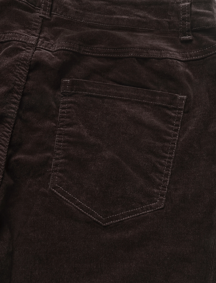 Culture - CUtulum Flare Pants - corduroy pants - coffee bean - 4