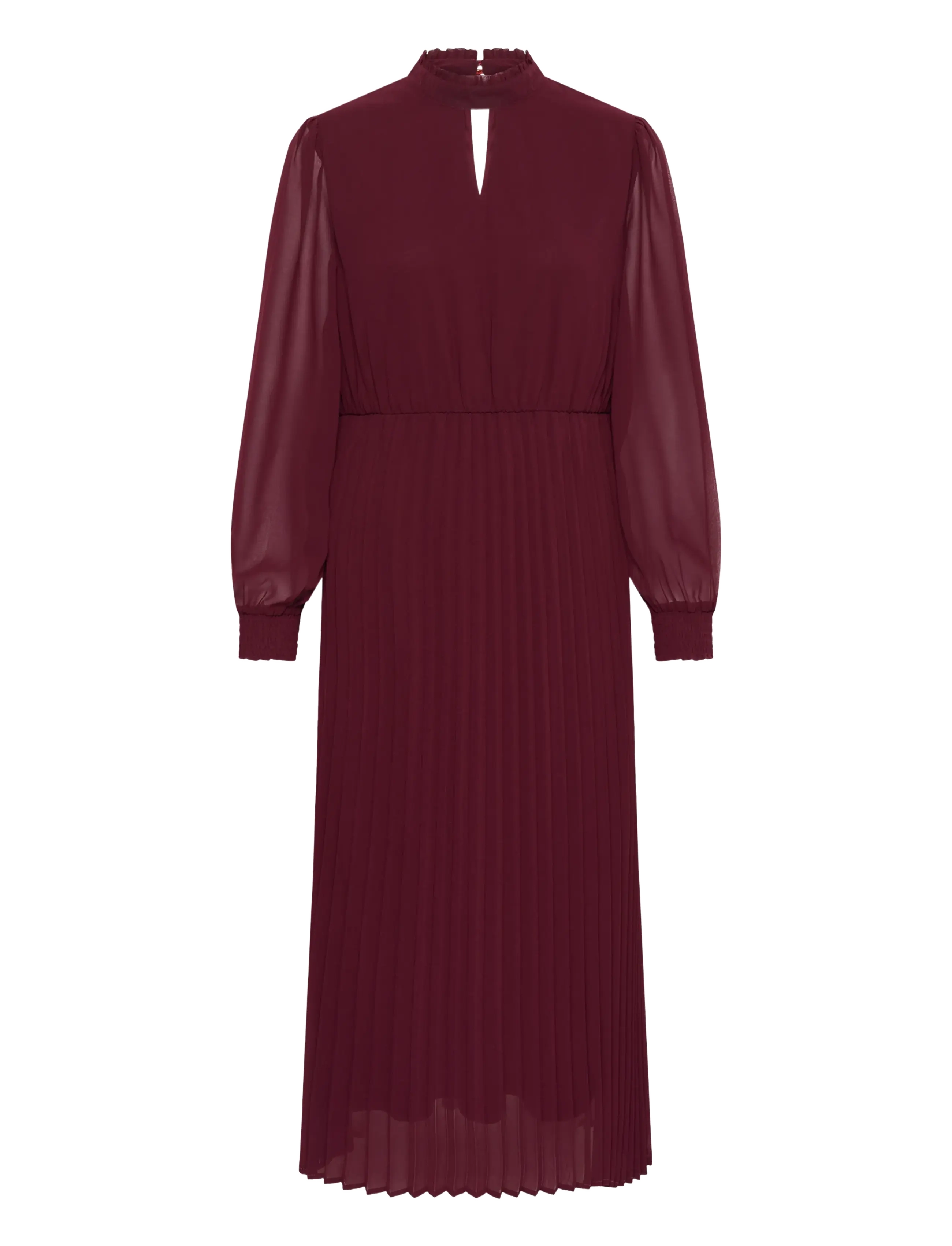 Culture CUnatalia Juliana Dress - Klänningar - CHOCOLATE TRUFFLE / burgundy